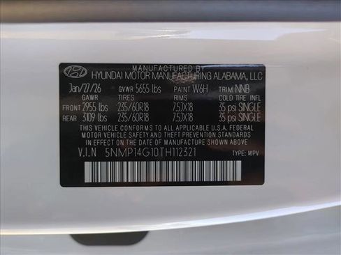 New 2026 Hyundai Santa Fe SE FWD image 23