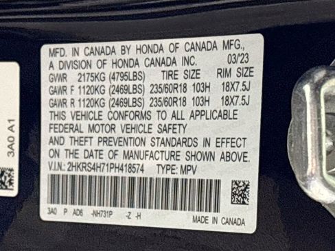 Certified 2023 Honda CR-V EX-L image 26