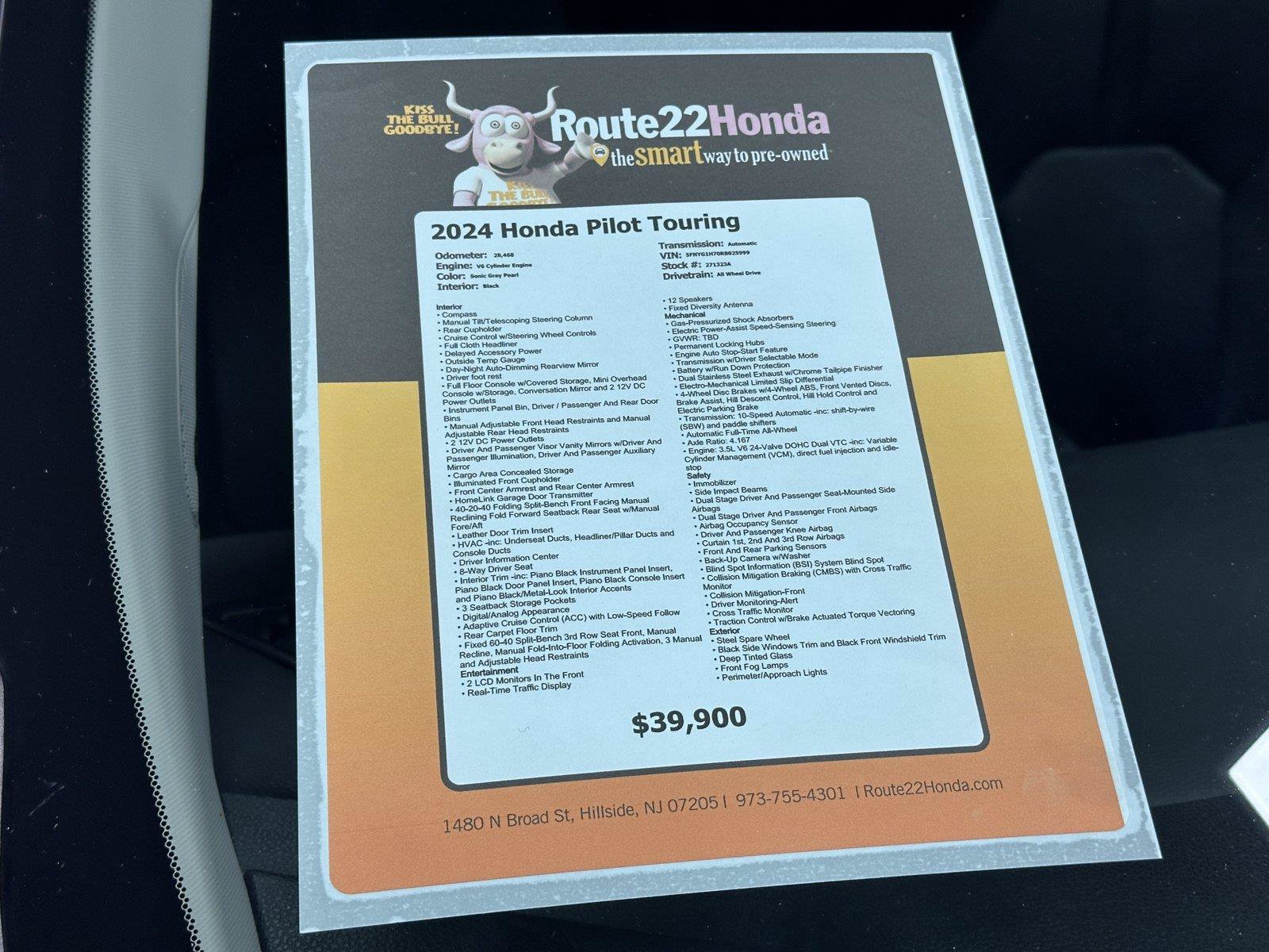 Certified 2024 Honda Pilot Touring image 40