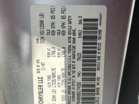 Used 2008 Dodge Ram 3500 Truck SLT w/ Popular Equipment Group image 12