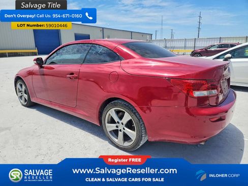 Used 2012 Lexus IS 250C w/ Luxury Pkg RWD image 3
