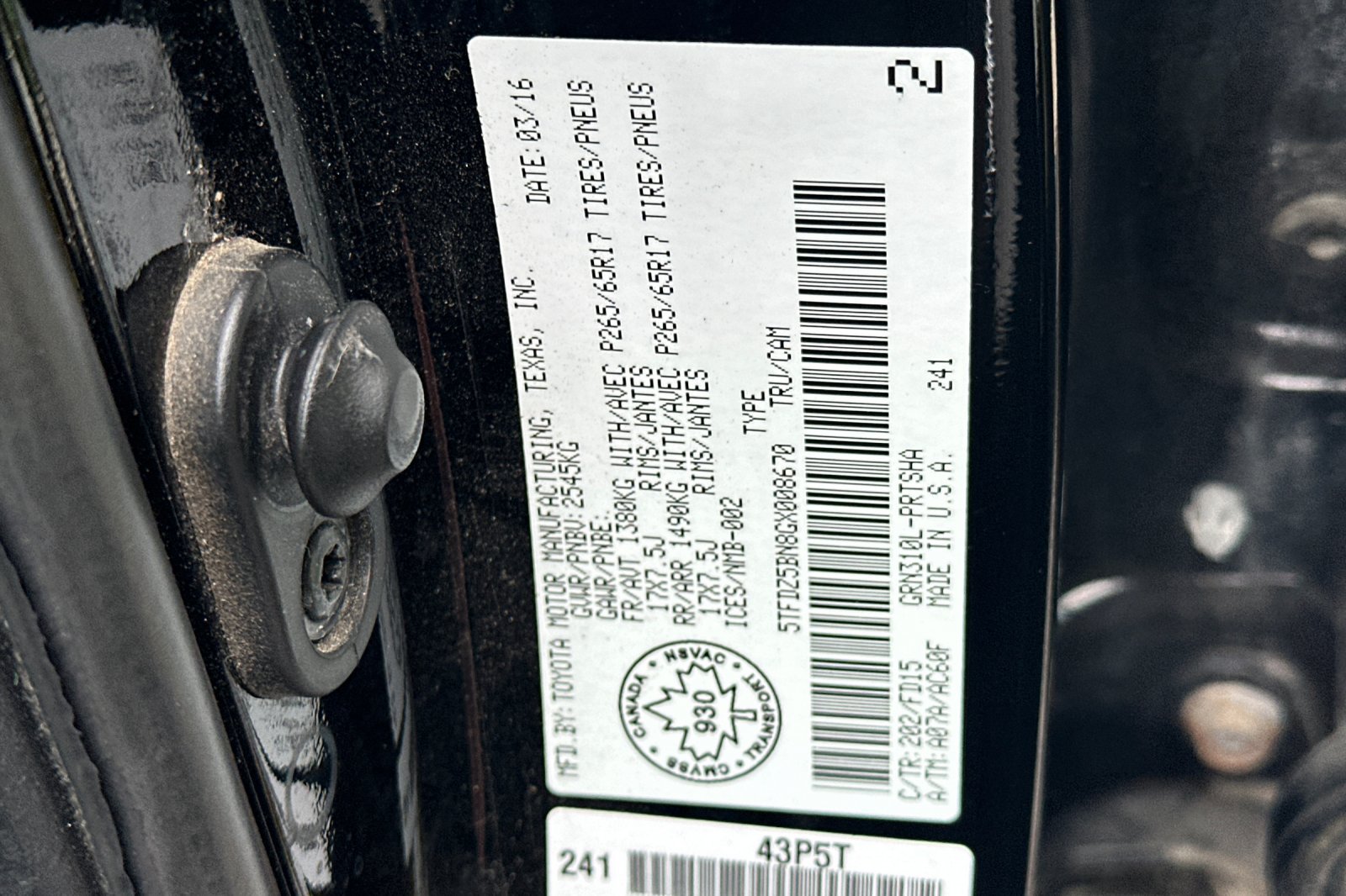 Used 2016 Toyota Tacoma TRD Sport AWD/4WD image 26