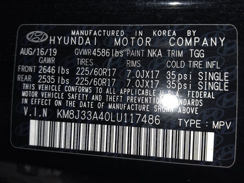 Used 2020 Hyundai Tucson Value FWD image 33
