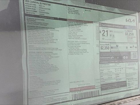 New 2026 Kia Carnival SX Prestige image 14