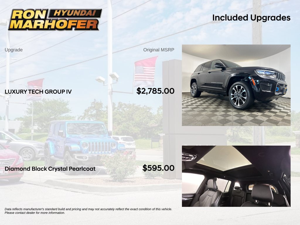 Used 2023 Jeep Grand Cherokee Overland w/ Luxury Tech Group IV AWD/4WD image 6