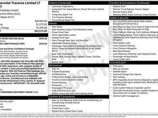Certified 2024 Chevrolet Traverse LT w/ Midnight/Sport Edition AWD/4WD video 3