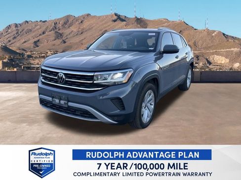 Used 2021 Volkswagen Atlas Cross Sport SE w/ Panoramic Sunroof Package image 1