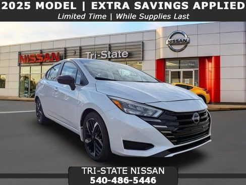 New 2025 Nissan Versa SR w/ Trunk Package image 1