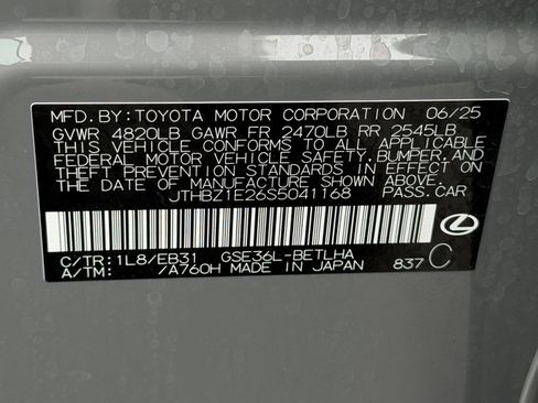 Certified 2025 Lexus IS 350 F Sport AWD/4WD image 21
