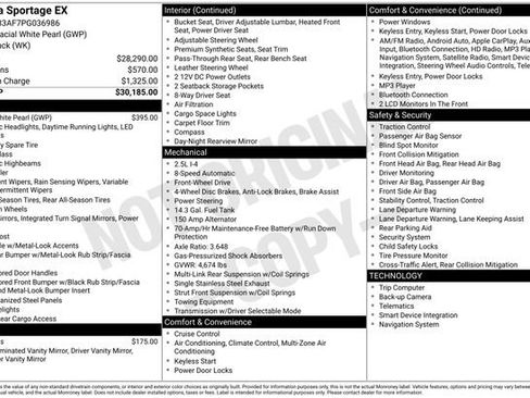 Certified 2023 Kia Sportage EX image 33
