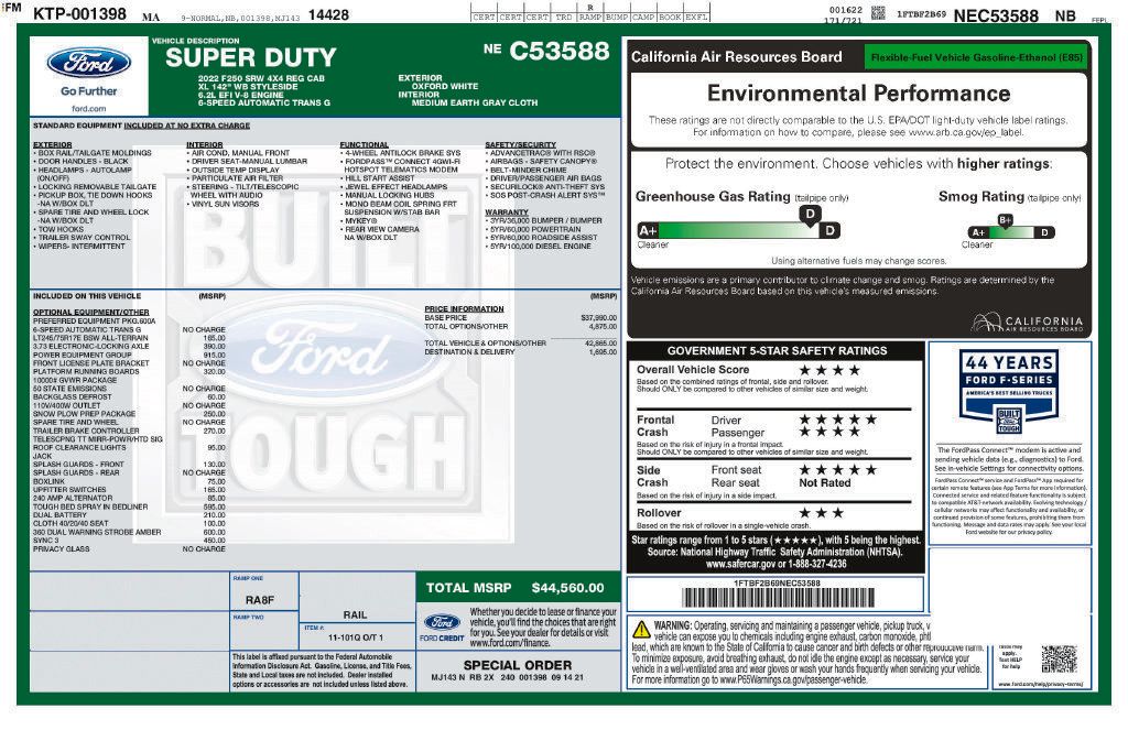 Used 2022 Ford F250 XL w/ Power Equipment Group AWD/4WD image 39