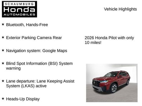 New 2026 Honda Pilot Elite image 7