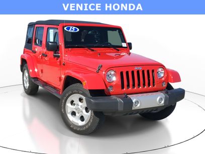 Used 2015 Jeep Wrangler Unlimited Sahara w/ Connectivity Group
