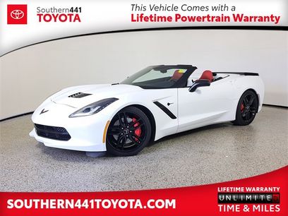 Used 2016 Chevrolet Corvette Stingray Convertible w/ Carbon Flash Badge Package