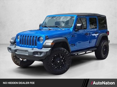 Used 2021 Jeep Wrangler Unlimited Sport AWD/4WD image 1