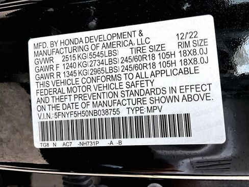 Used 2022 Honda Pilot EX-L image 33