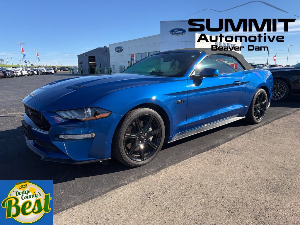 Used 2018 Ford Mustang GT Premium w/ Black Accent Package RWD image 1