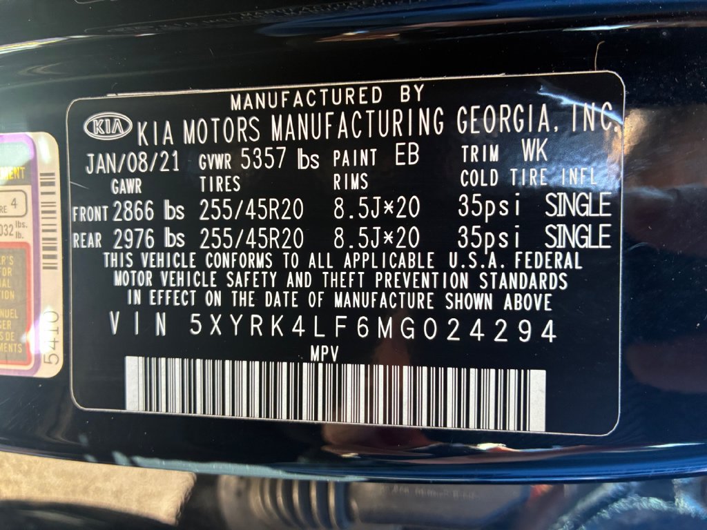 Used 2021 Kia Sorento SX FWD image 35