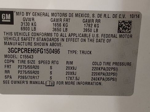 Used 2015 Chevrolet Silverado 1500 LT w/ Texas Edition, 1LT Trim RWD image 33