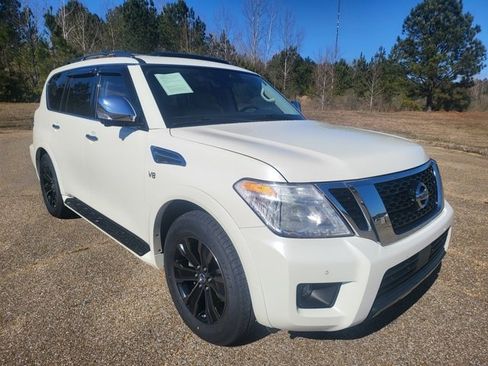 Used 2020 Nissan Armada Platinum w/ Captain's Chairs Package image 3