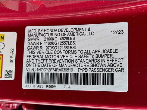 Used 2024 Honda Accord Sport image 44
