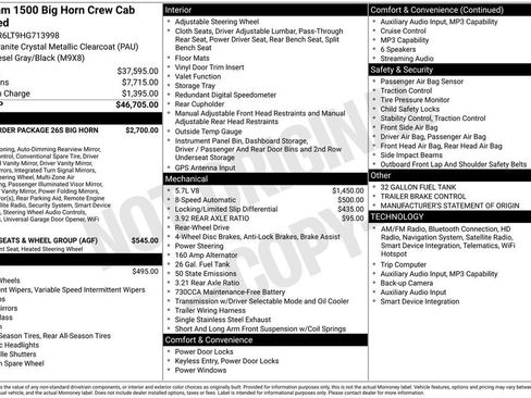 Used 2017 RAM 1500 Big Horn image 11