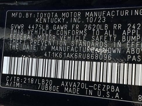 Used 2024 Toyota Camry XSE image 35