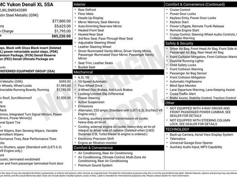 Used 2022 GMC Yukon XL Denali image 52