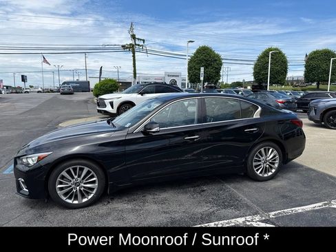 Certified 2022 INFINITI Q50 Luxe w/ Cargo Package AWD/4WD image 13
