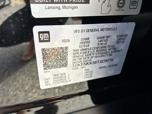 New 2026 GMC Acadia Elevation FWD image 34