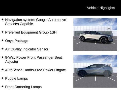 Certified 2025 Cadillac Optiq Sport 2 w/ LPO, ONYX Package image 10