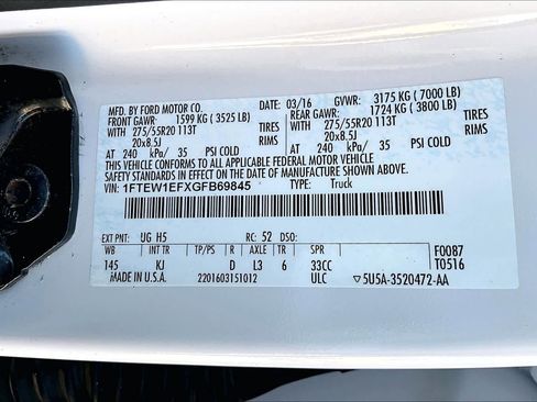 Used 2016 Ford F150 King Ranch w/ Equipment Group 601A Luxury image 33