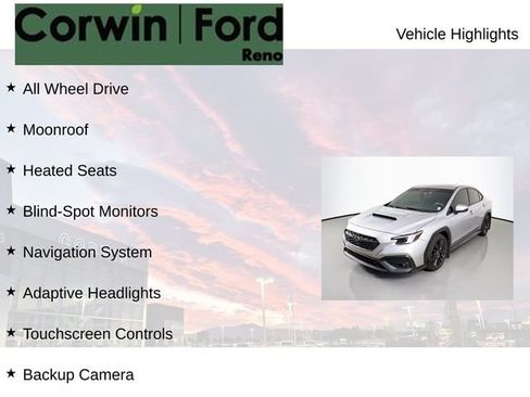 Used 2022 Subaru WRX Limited AWD/4WD image 8