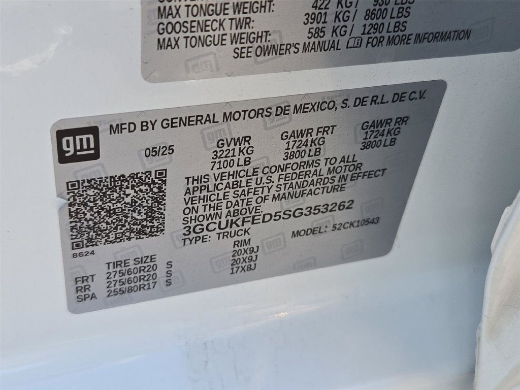 Certified 2025 Chevrolet Silverado 1500 LT Trail Boss w/ Convenience Package II AWD/4WD image 26