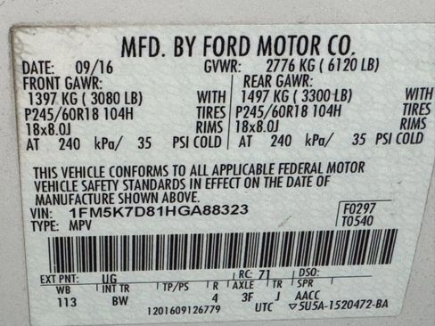 Used 2017 Ford Explorer XLT w/ Equipment Group 202A image 41