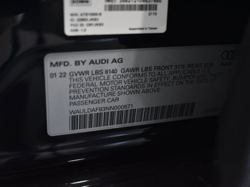 Used 2022 Audi A8 L 3.0T w/ Executive Package image 42