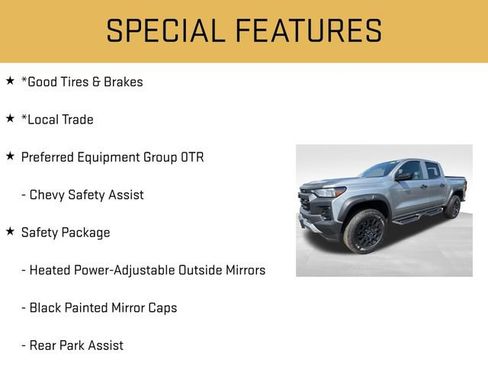 Used 2024 Chevrolet Colorado Trail Boss w/ Technology Package AWD/4WD image 6