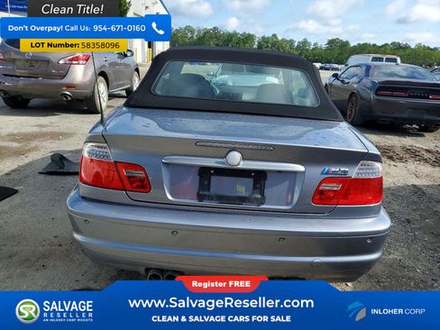 Used 2004 BMW M3 Convertible RWD image 8