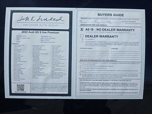 Used 2022 Audi Q5 2.0T Premium Plus w/ Premium Plus Package AWD/4WD image 16