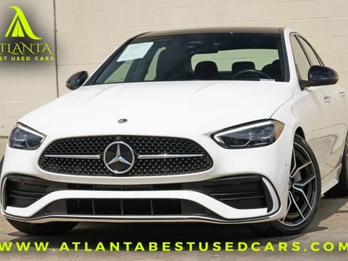 Used 2022 Mercedes-Benz C 300 Sedan w/ AMG Line w/ Night Package image 1