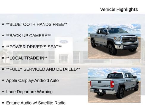 Used 2018 Toyota Tundra SR5 w/ SR5 Upgrade Package AWD/4WD image 6