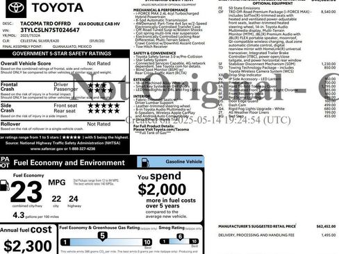 Used 2024 Lexus RZ 450e Premium w/ Accessory Package (2T) AWD/4WD image 2