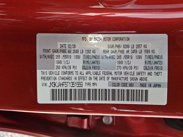 New 2026 MAZDA CX-70 SC AWD/4WD image 14