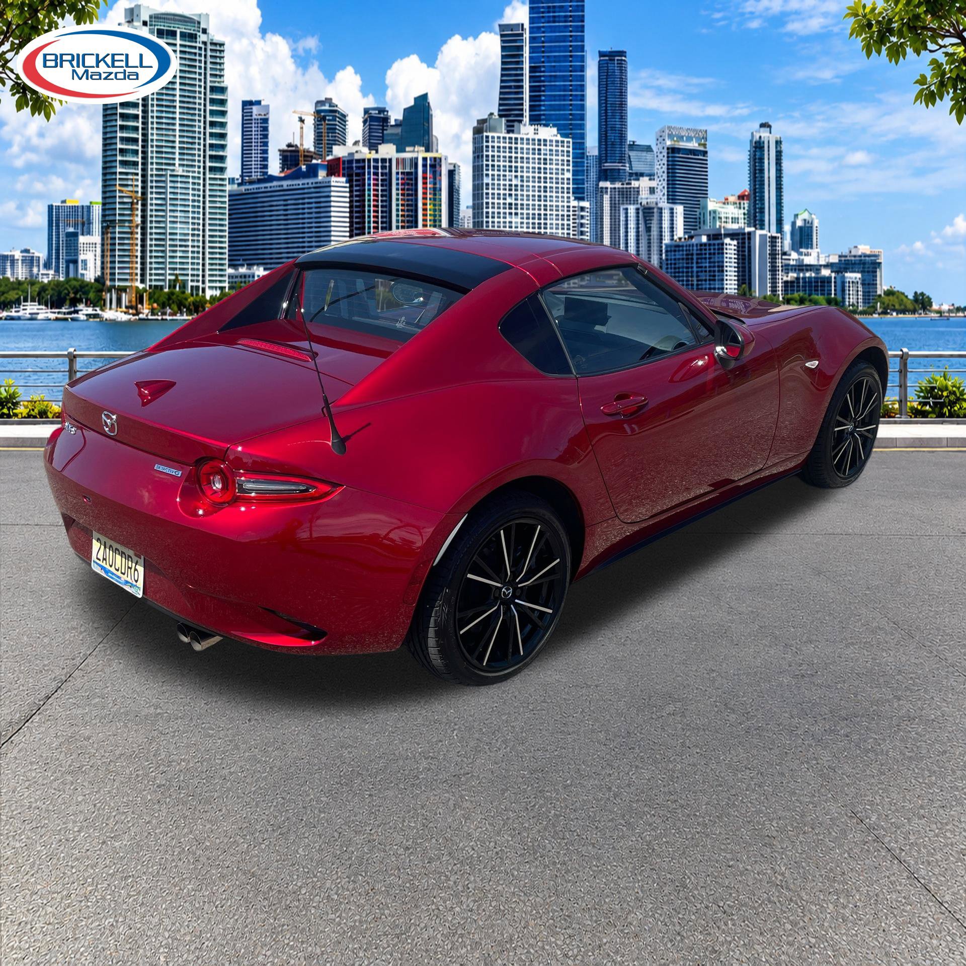 Used 2025 MAZDA MX-5 Miata RF Grand Touring w/ Weather Package RWD image 4