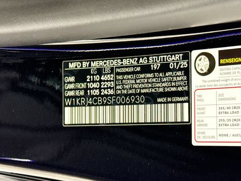 Certified 2025 Mercedes-Benz AMG GT 43 image 33