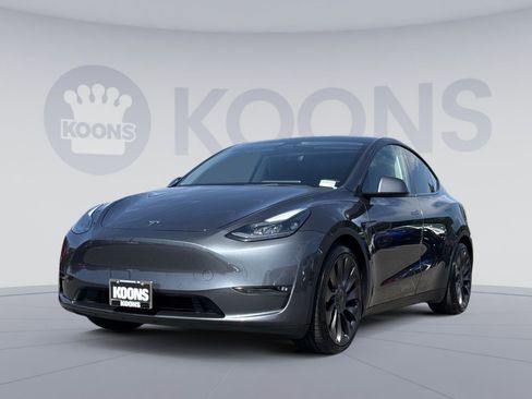 Used 2021 Tesla Model Y Performance AWD/4WD image 1