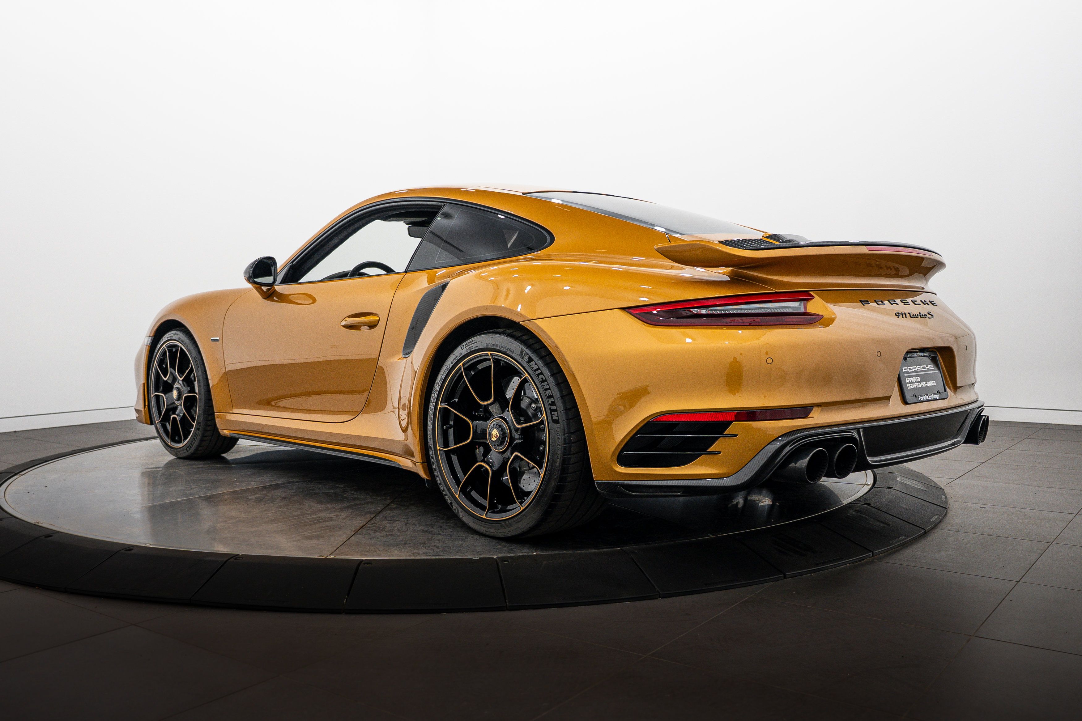 Certified 2018 Porsche 911 Turbo S AWD/4WD image 3