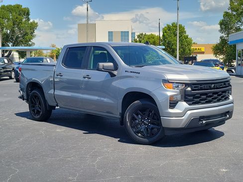 Used 2024 Chevrolet Silverado 1500 Custom w/ LPO, Dark Essentials Package RWD image 31
