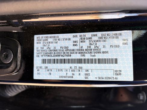 Used 2024 Ford F150 XLT w/ Mobile Office Package AWD/4WD image 31