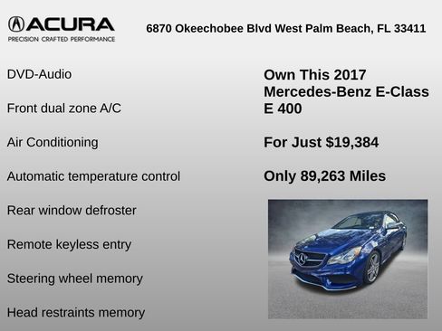 Used 2017 Mercedes-Benz E 400 E 400 image 12